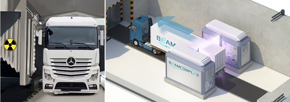 Cargo Container X-Ray Sterilization for Ports | BeamComplex